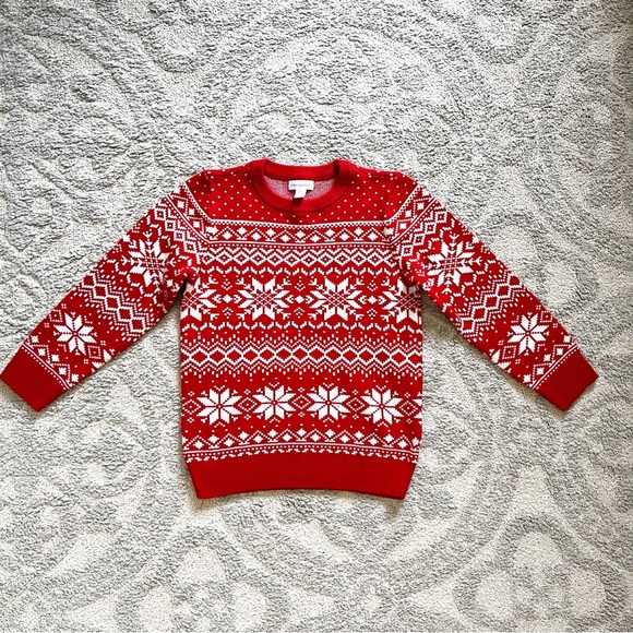 Holiday Lane Little Boys Festive Fair Isle Sweater - Picture 4 of 6
